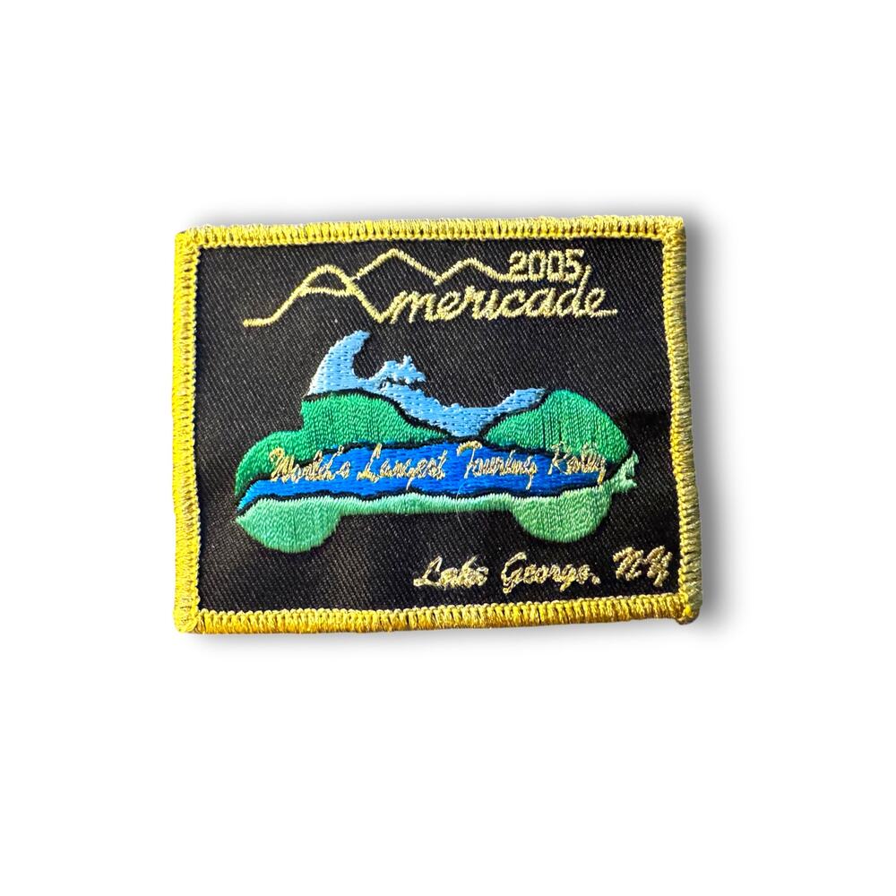 Vintage Americade Lake George NY 2005 Motorcycle Rally Patch